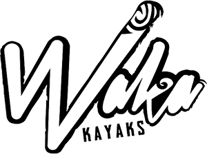 The official logo of category sponsor Waka Kayaks